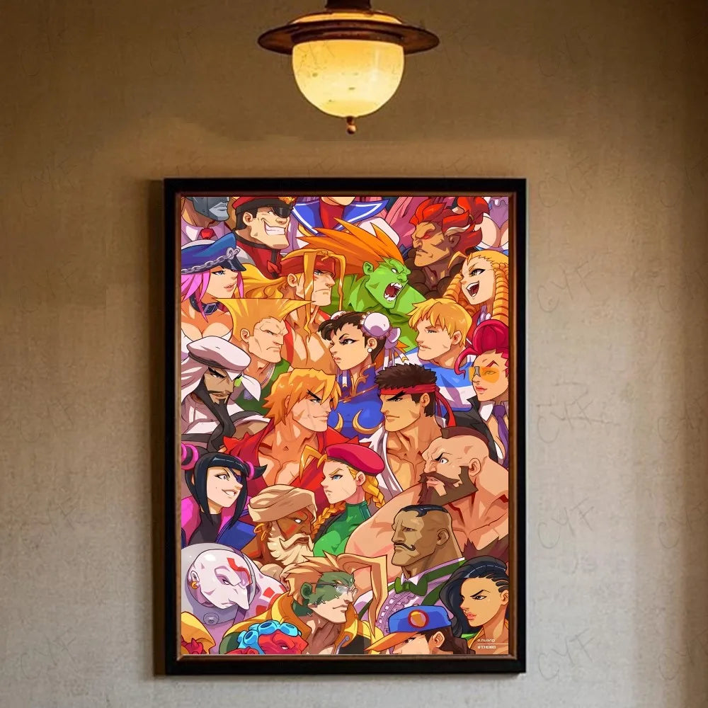 Street Fighter Poster HD Art