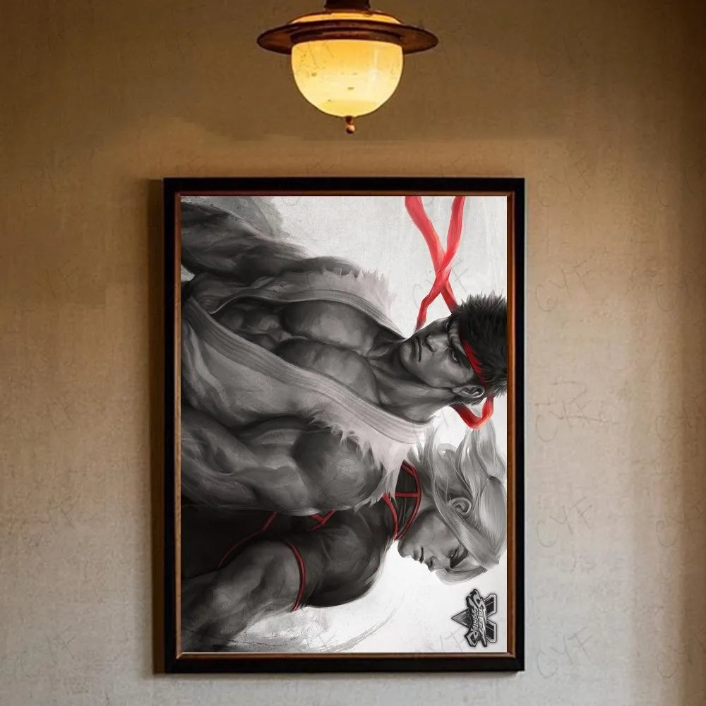 Street Fighter Poster HD Art