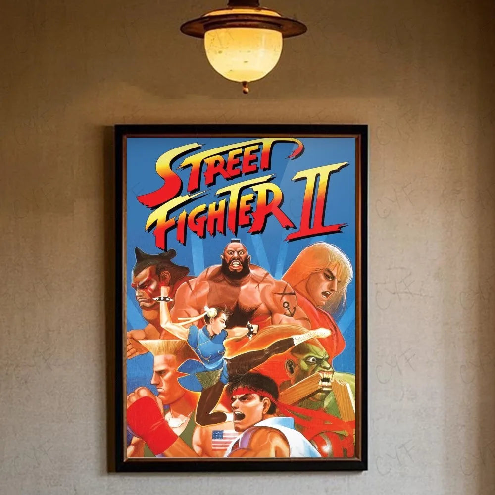 Street Fighter Poster HD Art