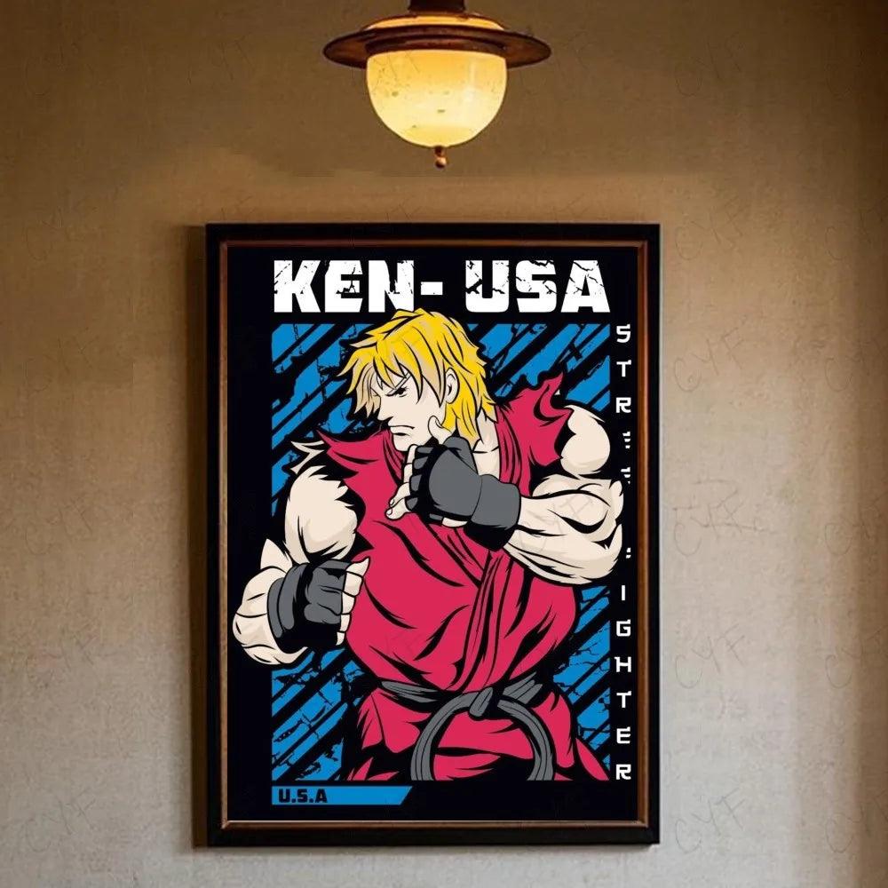 Street Fighter Poster HD Art