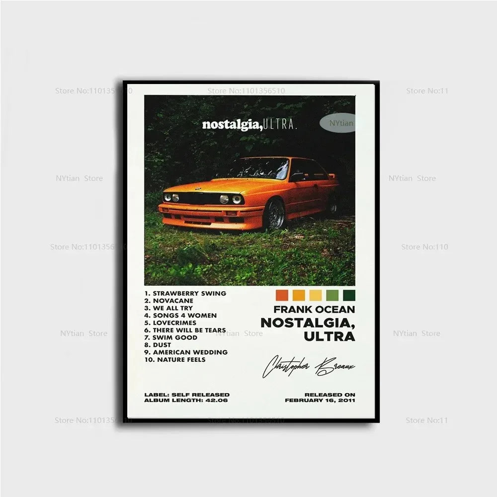 Blond Frank Ocean Poster