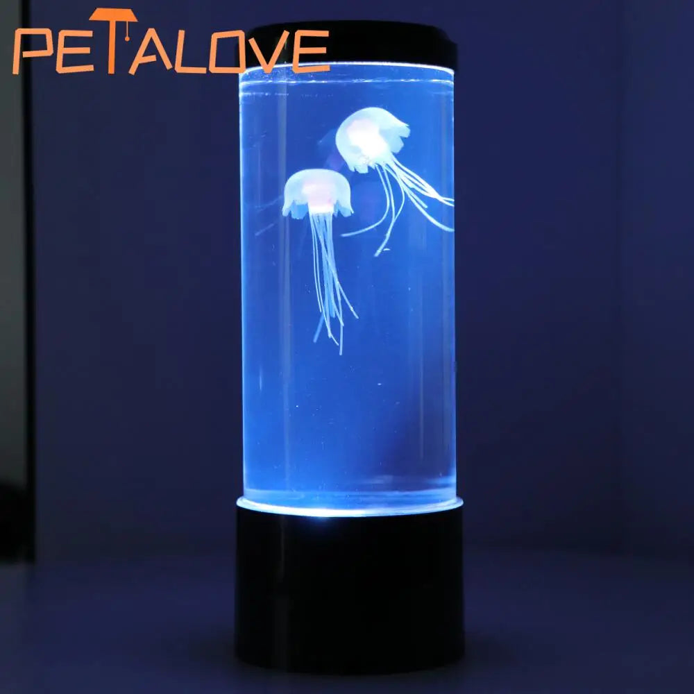 Jellyfish Lamp RGB LED Mood Aquarium Ocean Night Lights