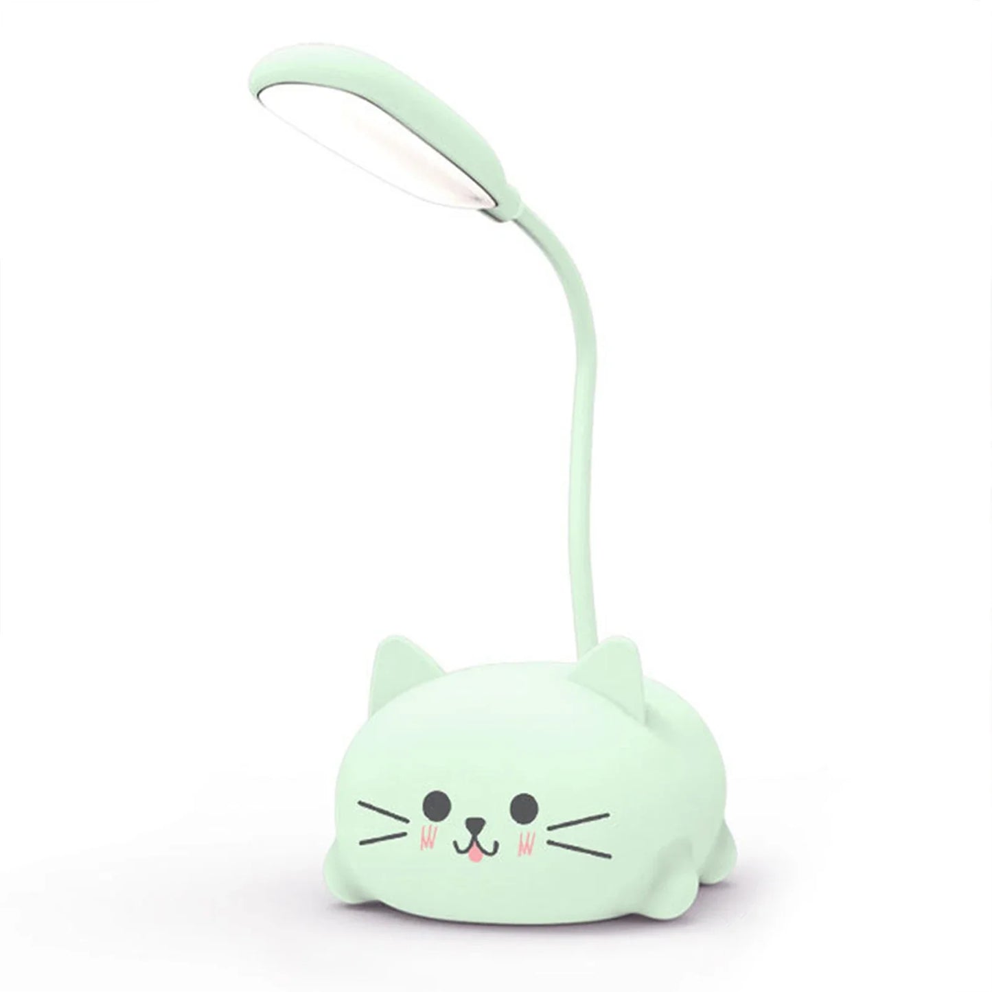 Cartoon Cute Animal Usb Recharge Battery Led Table Night Light