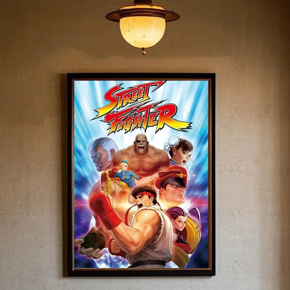 Street Fighter Poster HD Art