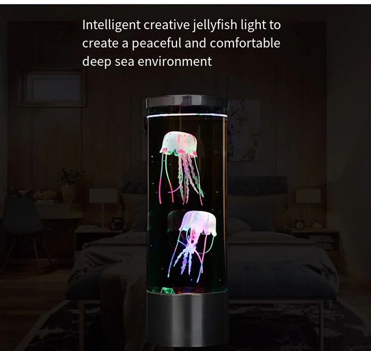 Jellyfish Lamp RGB LED Mood Aquarium Ocean Night Lights
