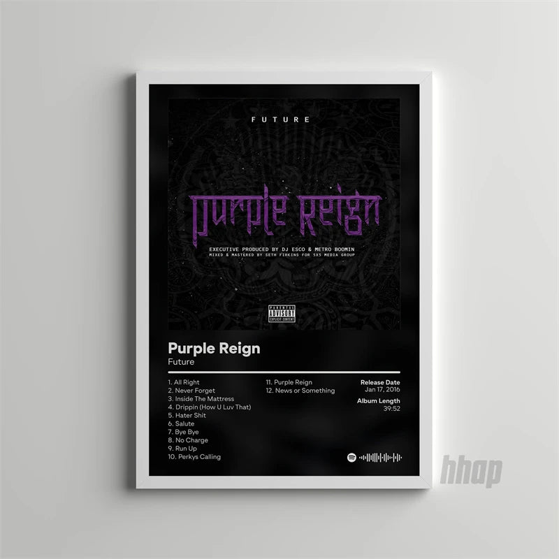 Rap Music Album Cover Future/NBA YB Poster