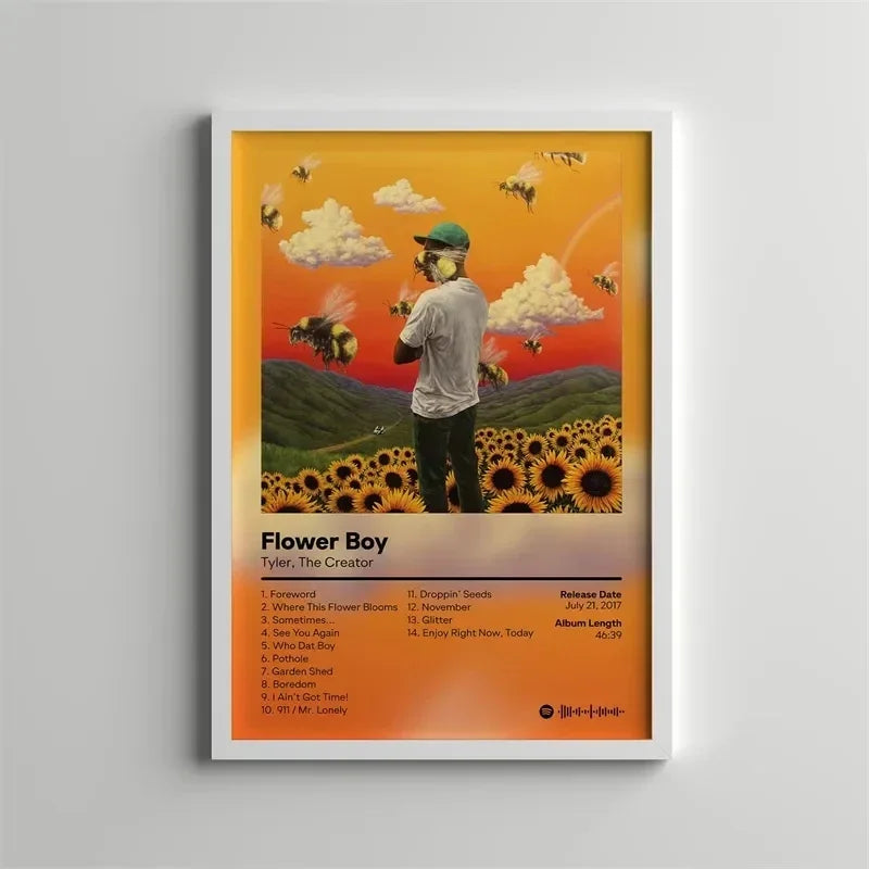 Music Album Cover Artist Tyler The Creator Poster