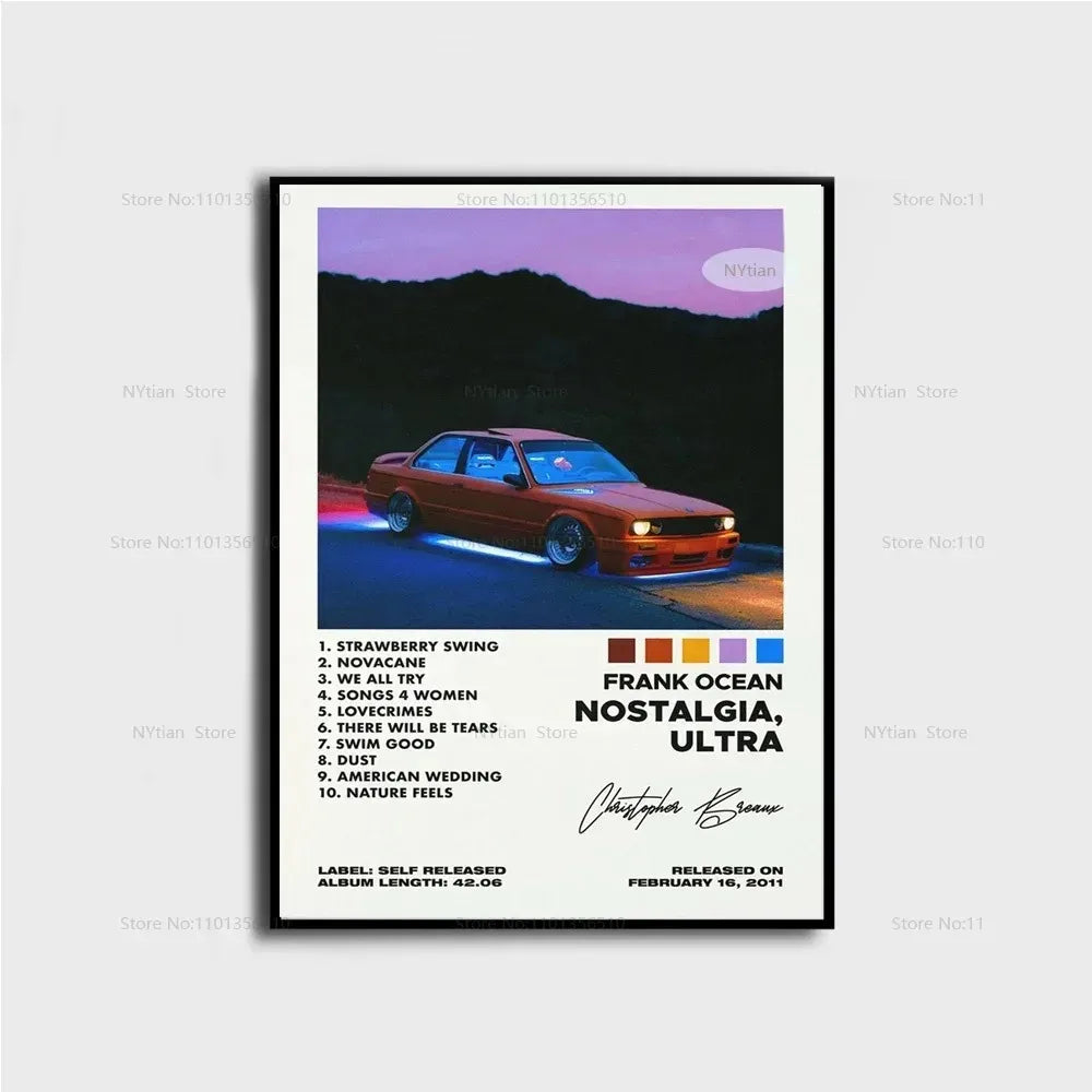 Blond Frank Ocean Poster