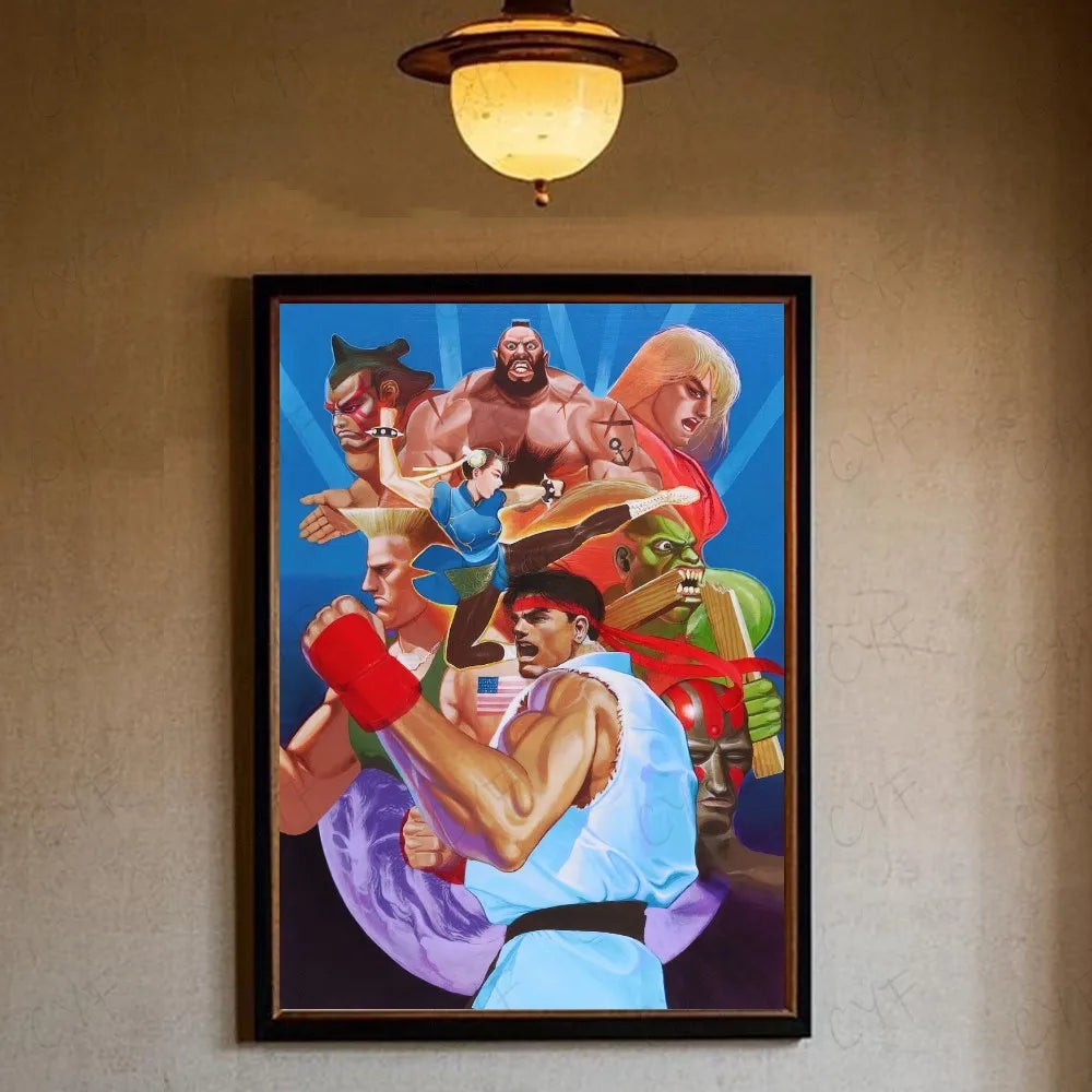 Street Fighter Poster HD Art
