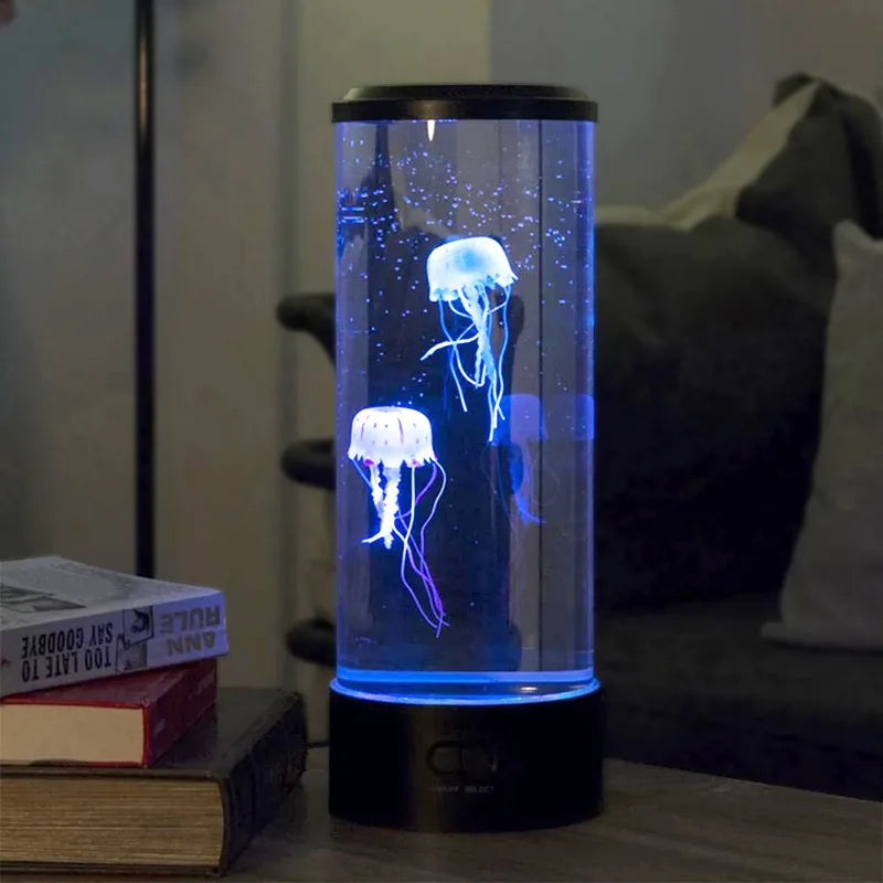 Jellyfish Lamp RGB LED Mood Aquarium Ocean Night Lights