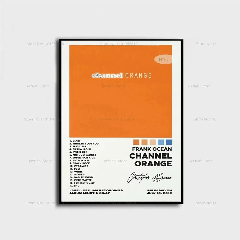 Blond Frank Ocean Poster