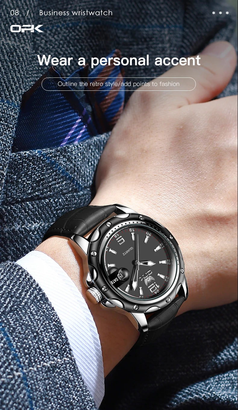OPK 6026 Luxury Quartz Watch