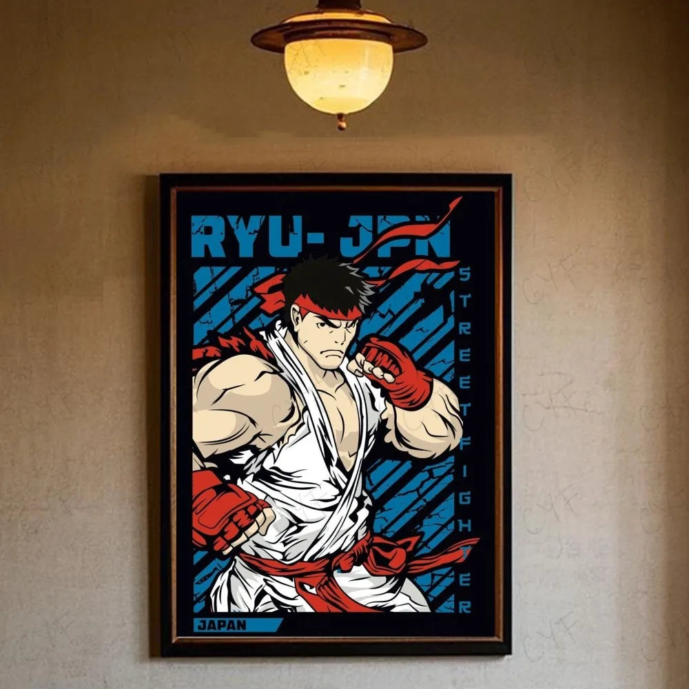 Street Fighter Poster HD Art