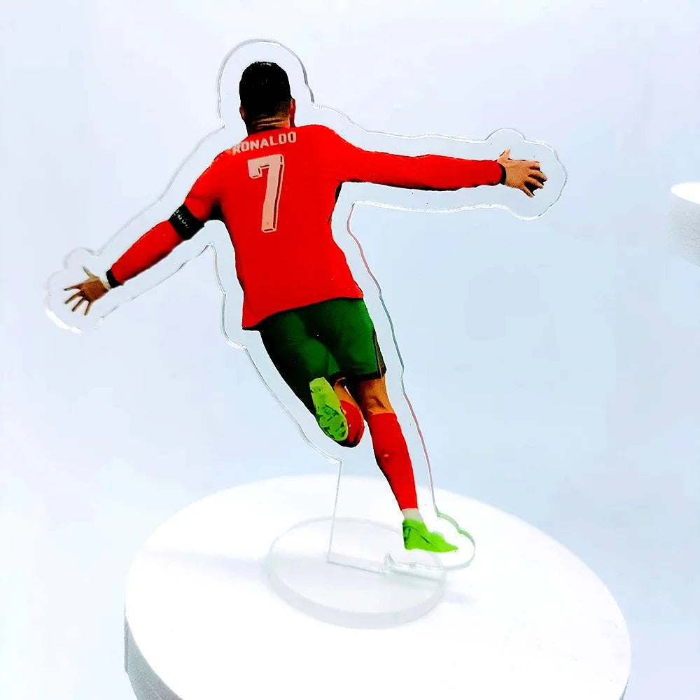 Mini Cristiano Ronaldo Acrylic Sculpture Desktop Ornament