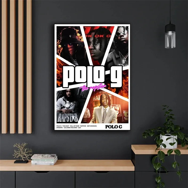 Music Album Cover Polo G Poster