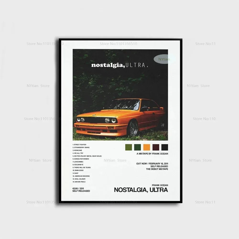 Blond Frank Ocean Poster