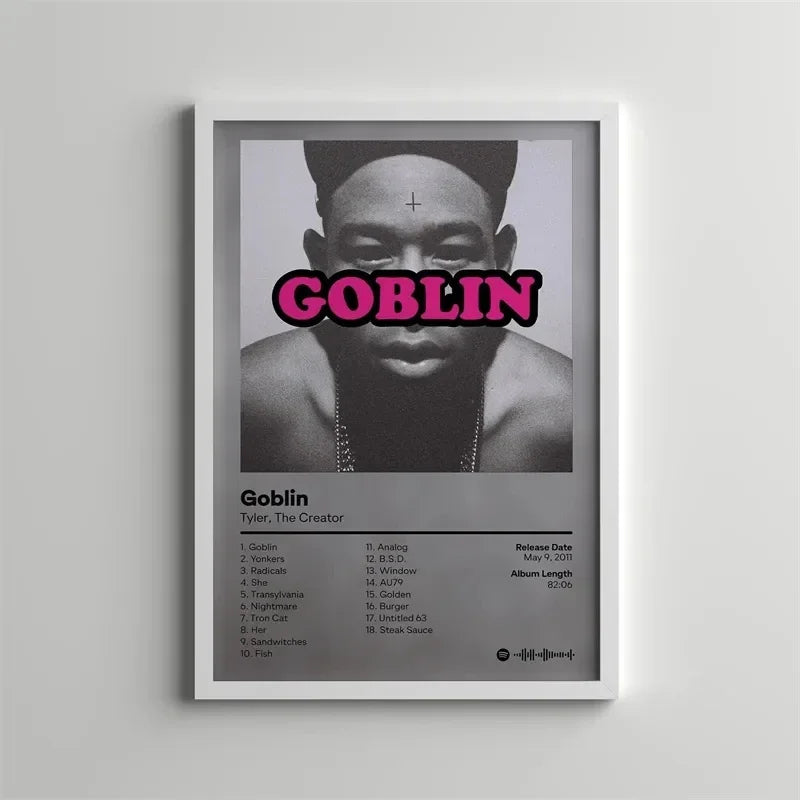 Music Album Cover Artist Tyler The Creator Poster