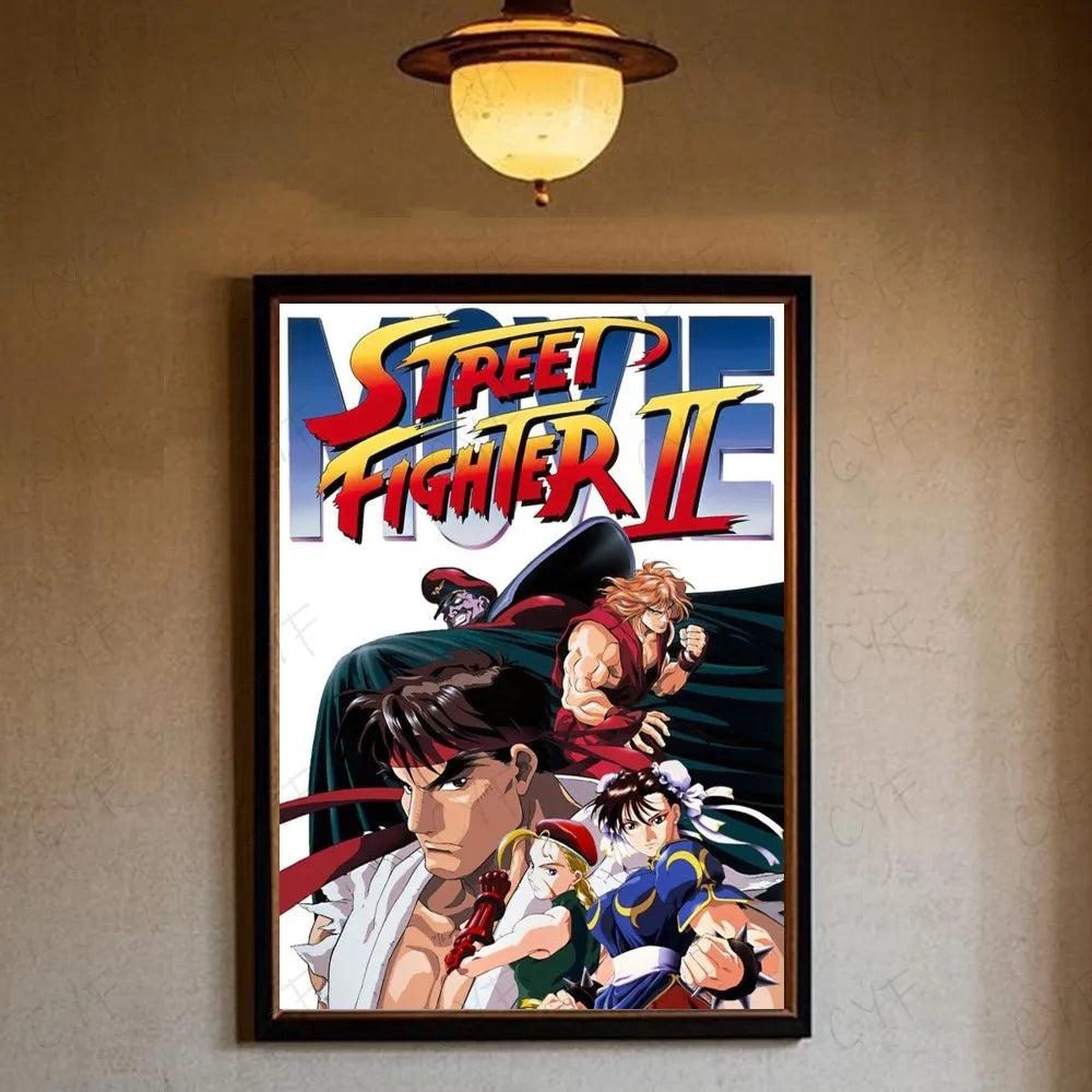Street Fighter Poster HD Art