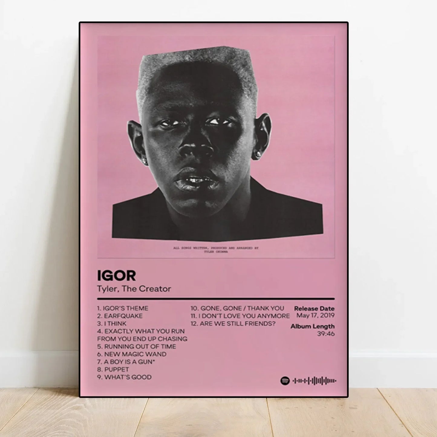 Music Album Cover Artist Tyler The Creator Poster