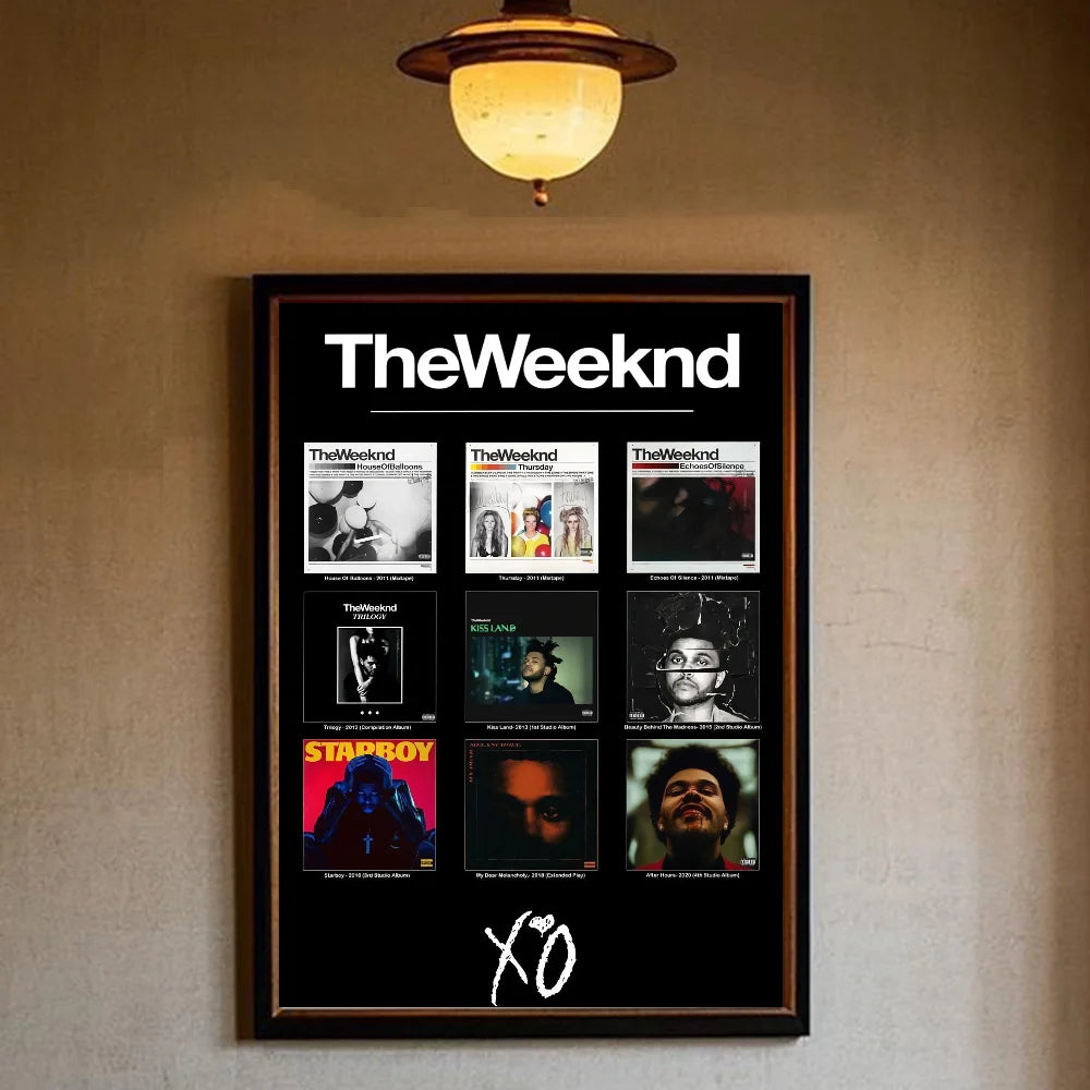 Music Album The Weeknd Poster