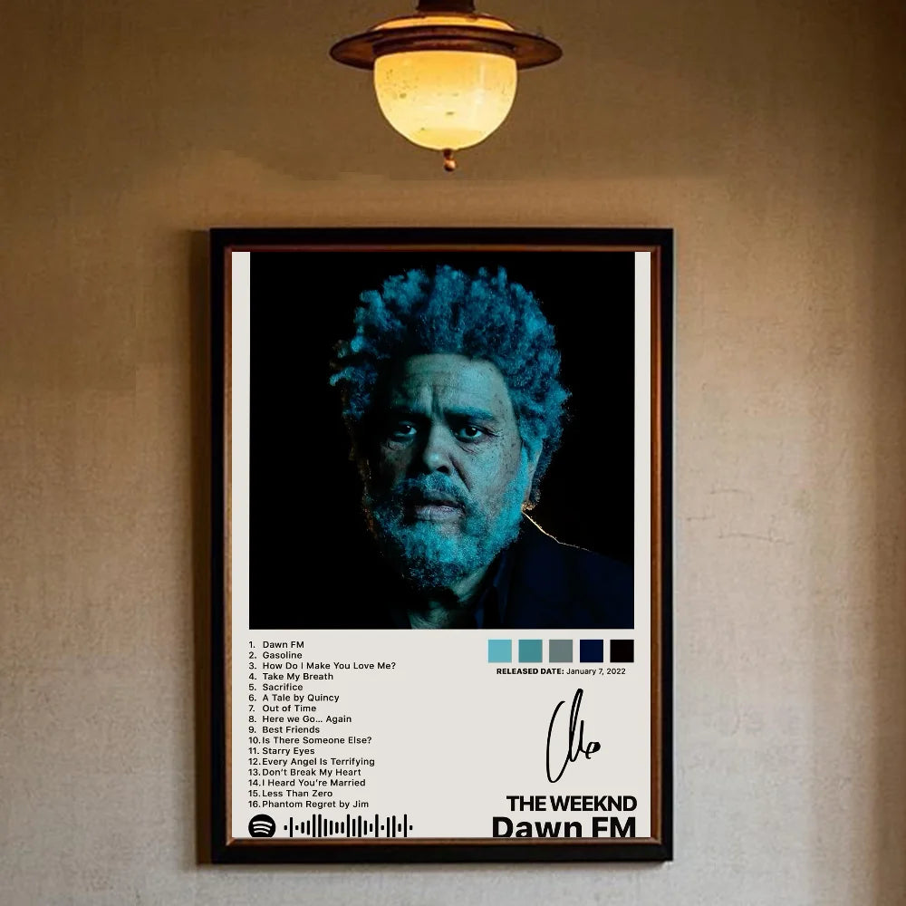 Music Album The Weeknd Poster
