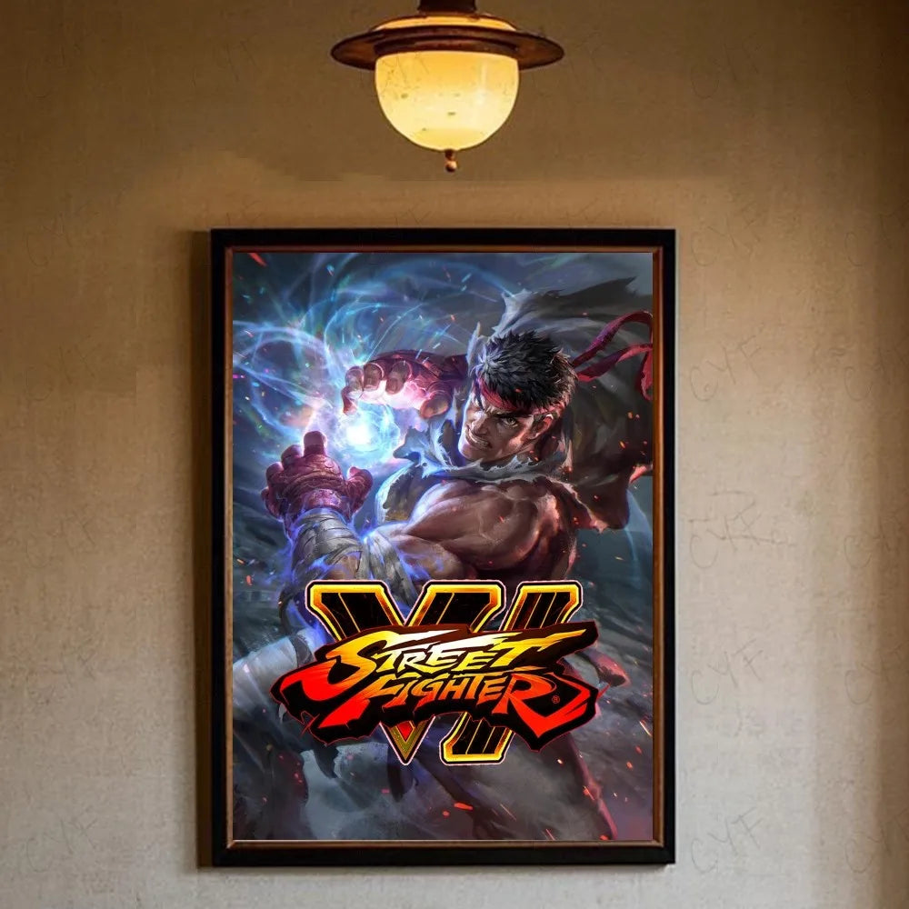 Street Fighter Poster HD Art