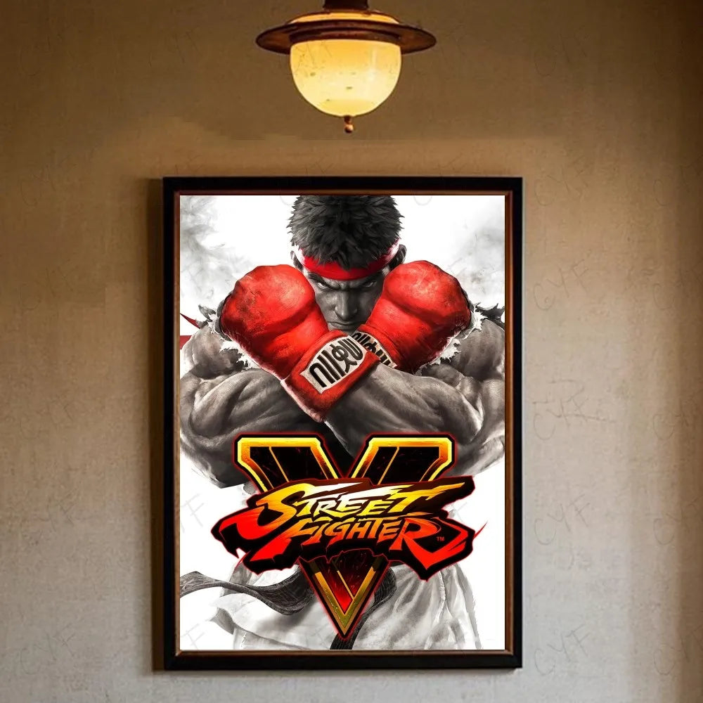 Street Fighter Poster HD Art