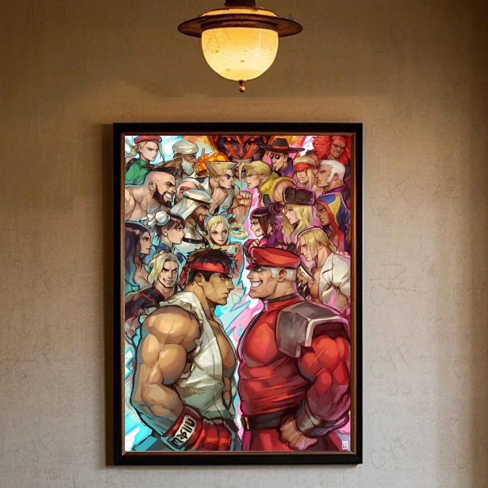 Street Fighter Poster HD Art
