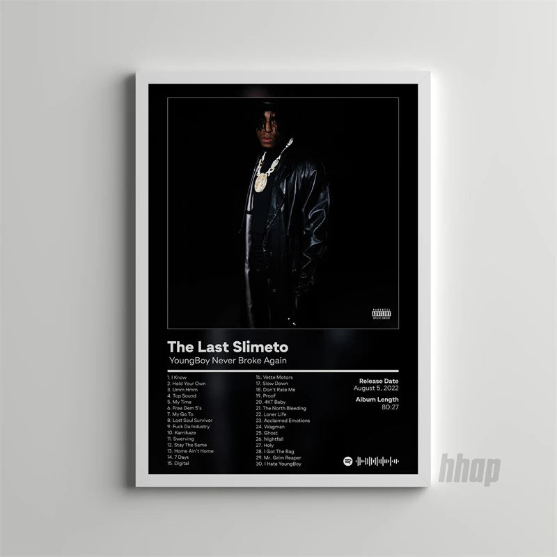 Rap Music Album Cover Future/NBA YB Poster