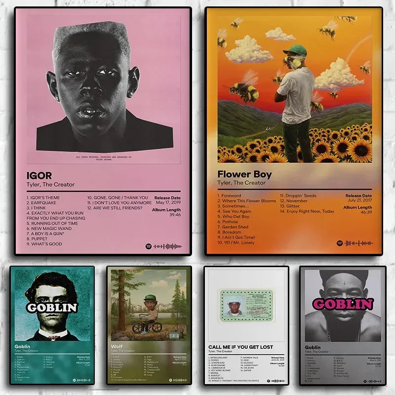Music Album Cover Artist Tyler The Creator Poster