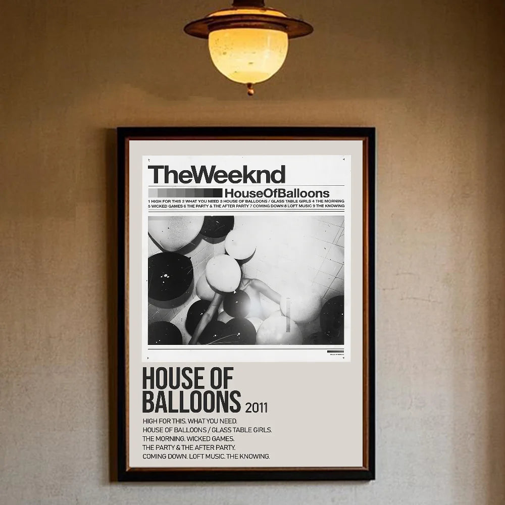 Music Album The Weeknd Poster