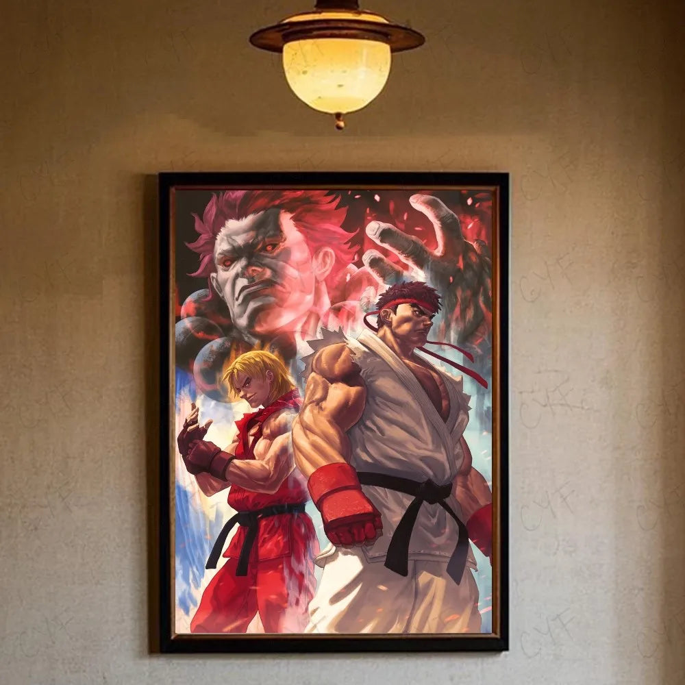 Street Fighter Poster HD Art