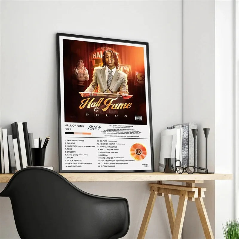 Music Album Cover Polo G Poster