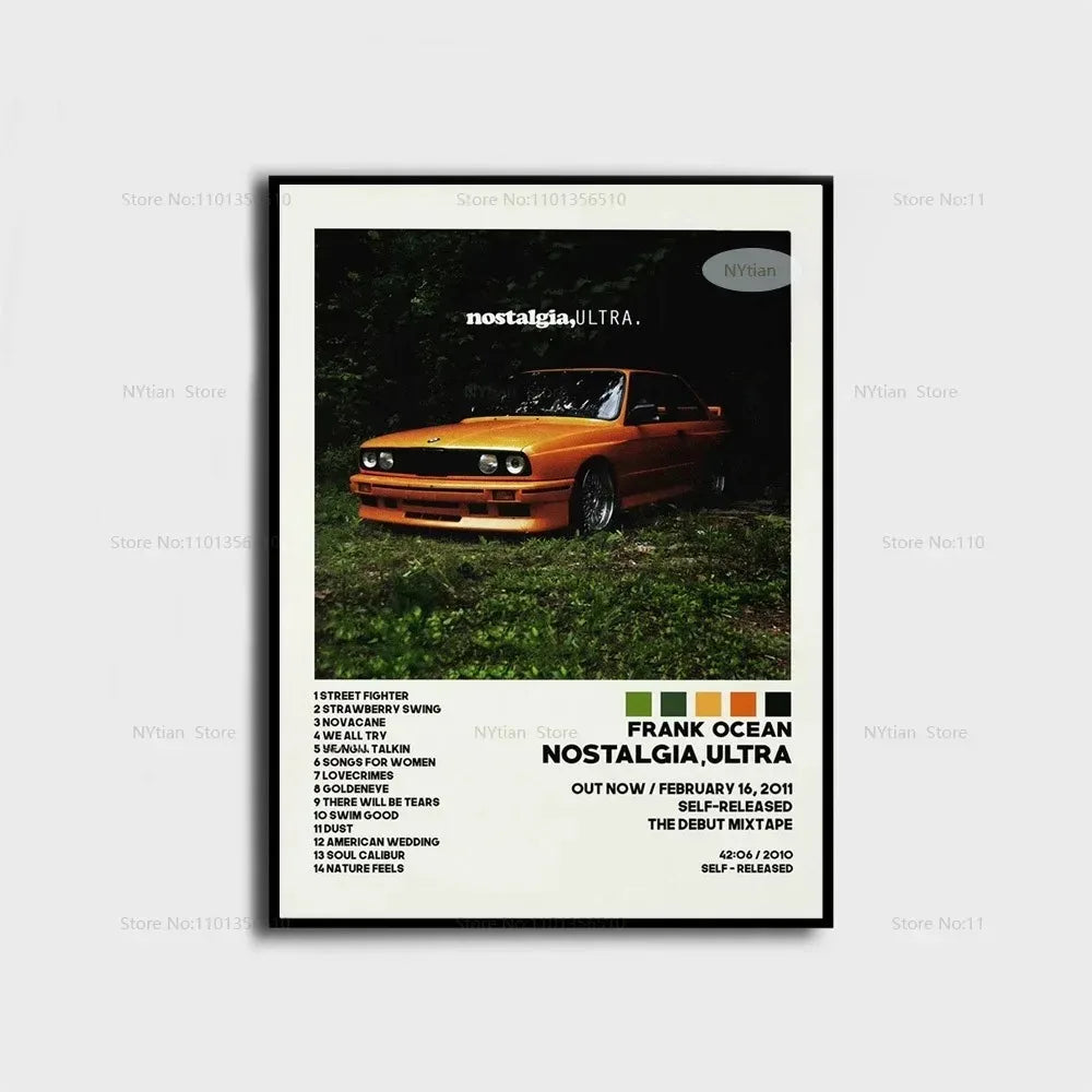 Blond Frank Ocean Poster