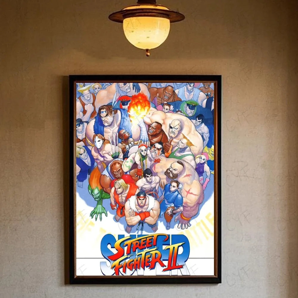 Street Fighter Poster HD Art