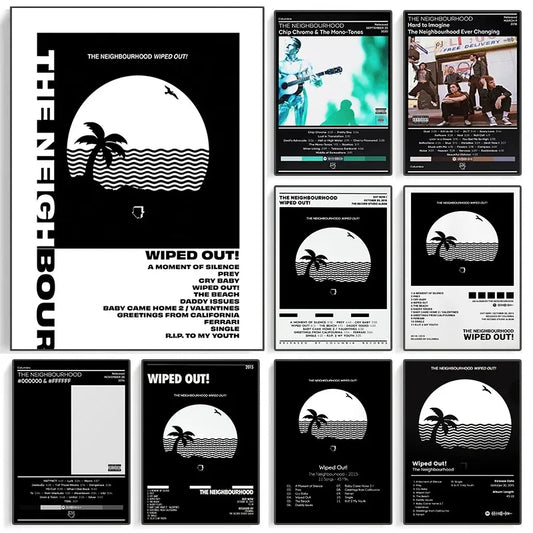 The Neighbourhood Album Cover Art Posters