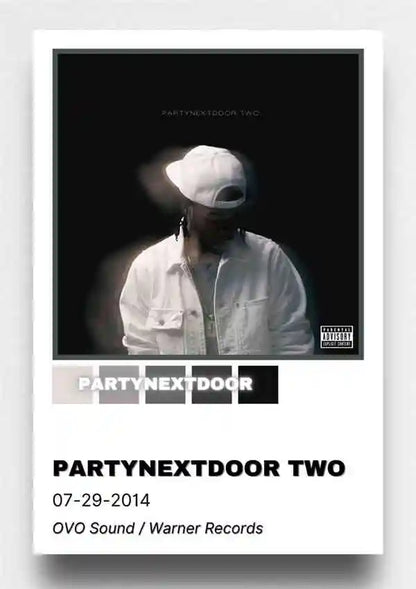 PARTYNEXTDOOR Music Album Cover Posters