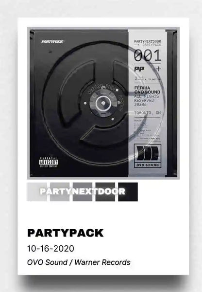 PARTYNEXTDOOR Music Album Cover Posters