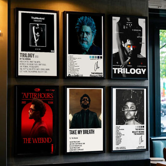 Music Album The Weeknd Poster
