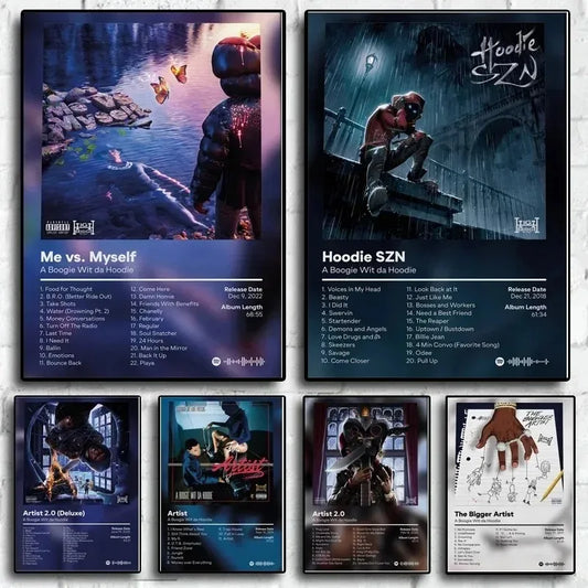 A Boogie Wit Da Hoodie Music Album Poster