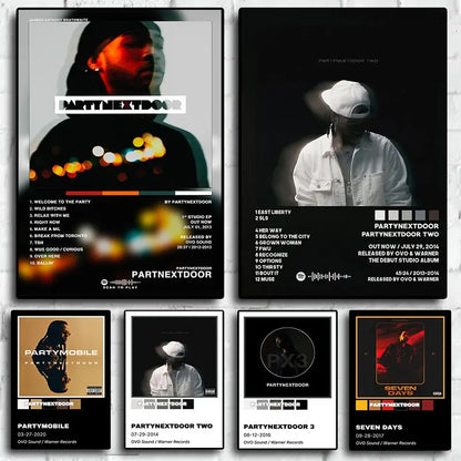 PARTYNEXTDOOR Music Album Cover Posters