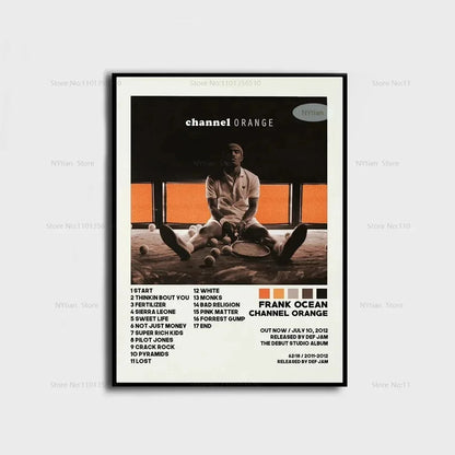 Blond Frank Ocean Poster