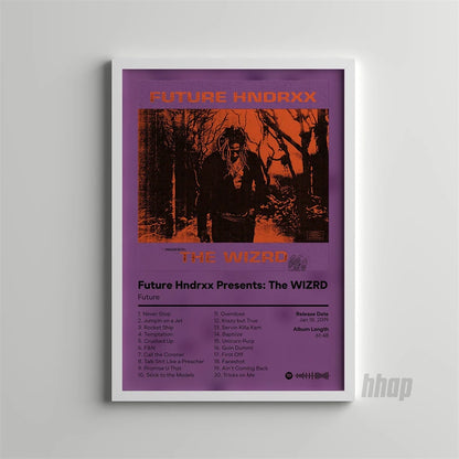 Rap Music Album Cover Future/NBA YB Poster
