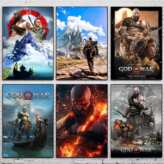 God of War Poster HD Art