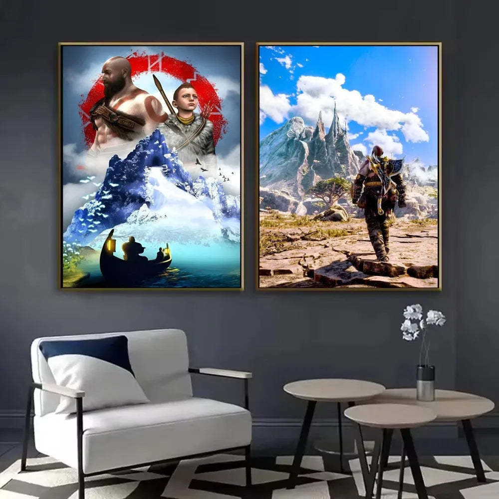 God of War Poster HD Art