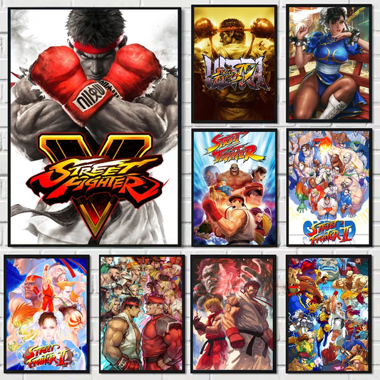 Street Fighter Poster HD Art