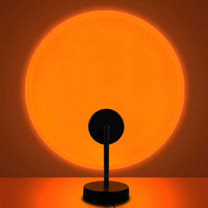 Led Night Light USB Rainbow Sunset Red Sun Projection Desk Lamp