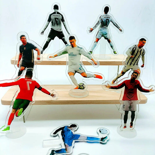 Mini Cristiano Ronaldo Acrylic Sculpture Desktop Ornament