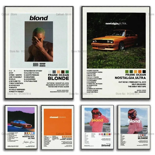 Blond Frank Ocean Poster