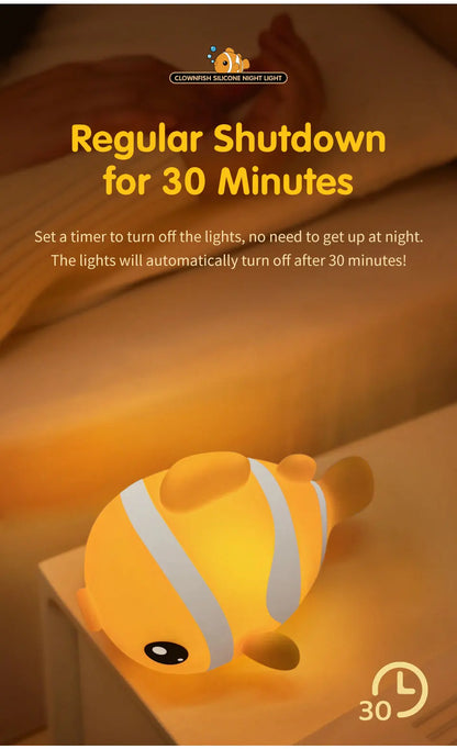 Cute Animal Led Night Light Bedroom Bedside Table Lamp